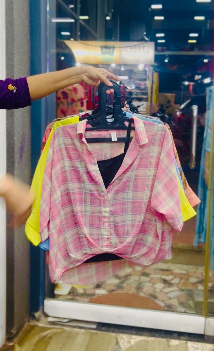 Sheer Shirt with Inner