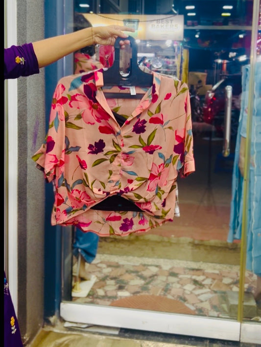 Sheer Shirt with Inner